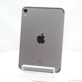 〔中古品〕 iPad mini 第6世代 64GB スペースグレイ MK893J／A SIMフリー【262】