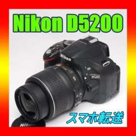 ♥ Nikon D5200 ♥スマホ転送 バリアングル回転液晶 ポーチ付き