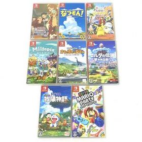 1円～ 6TN11471125 Nintendo 任天堂 ニンテンドー Switch ゲームソフト 8点 ミートピア ゼルダの伝説 夢を見る島 等 通電動作未確認 現状品