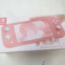 中古品 ゲーム Nintendo switch ニンテンドースイッチ 本体 HDH-001 コーラルピンク 動作品 箱付き