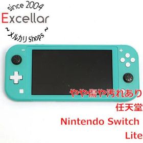[bn:17] 任天堂 Nintendo Switch Lite(ニンテンドースイッチ ライト) HDH-S-BAZAA ターコイズ 本体のみ ゴムなし・液晶画面いたみ