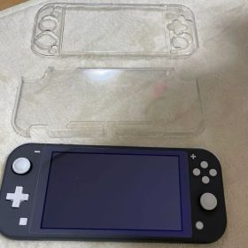Nintendo Switch Lite グレー 本体 + 透明カバー
