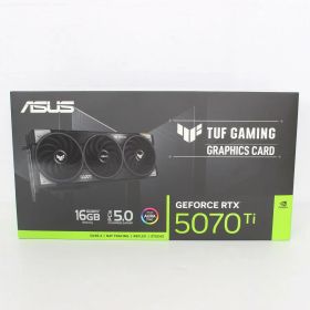 【超ポイントバック祭！ポイント2倍】【未使用】ASUS GeForce RTX 5070 Ti TUF Gaming 16GB GDDR7 グラフィックスカード TUF-RTX5070TI-16G-GAMING エイスース 本体