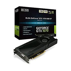 【中古-非常に良い】 ELSA GeForce GTX 1070 8GB ST グラフィックスボード VD6122 GD1070-8GERST