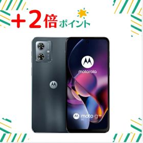 「+2倍ポイント・新品」moto g64y 5G スペースブラック hellomoto Y!mobile版 128GB/4GB 5G SIMフリー 4549046144379
