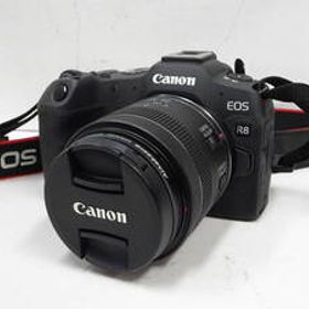 (M-647①)Canon デジタルカメラ EOS R8 レンズ Canon RF 24-50mm F4.5-6.3 IS STM φ58mm SDカード128GB 動作確認済 中古