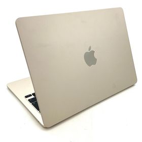 アップル(Apple)の【全額返金保証】【最速発送】Apple MacBook Air 13インチ 2022 Apple M2 16GB SSD 256GB スターライト 100% 超美品 動作確認済(ノートPC)