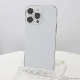 〔中古品〕 iPhone15 Pro Max 256GB ホワイトチタニウム MU6Q3J／A SIMフリー【344】