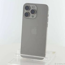 〔中古品〕 iPhone15 Pro Max 256GB ナチュラルチタニウム MU6R3J／A SIMフリー【269】