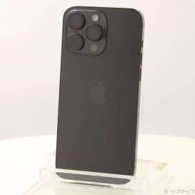 〔中古品〕 iPhone15 Pro Max 512GB ブラックチタニウム MU6U3J／A SIMフリー【269】
