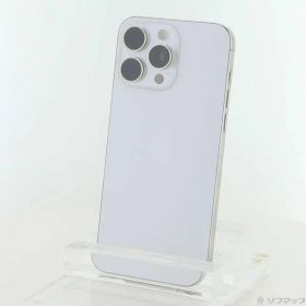 〔中古品〕 iPhone15 Pro Max 1TB ホワイトチタニウム MU703J／A SIMフリー【349】