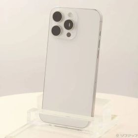 〔中古品〕 iPhone15 Pro Max 1TB ホワイトチタニウム MU703J／A SIMフリー【198】