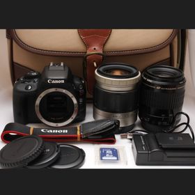 キヤノン(Canon)のショット極少!!キャノン Canon EOS Kiss X7 Wレンズセット(デジタル一眼)