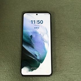 超美品 国内版 SIMフリー Galaxy S21 5G 256GB ブラック色