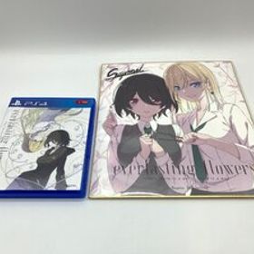 PS4 everlasting flowers 特典 複製サイン入り描き下ろし色紙 エバーラスティングフラワーズ ゲームソフト ☆良品☆[24-1211-2E4]