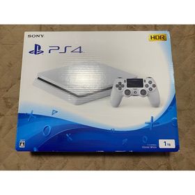 ソニー(SONY)のPS4本体 1TB CUH-2200B B02 グレイシャー・ホワイト(家庭用ゲーム機本体)