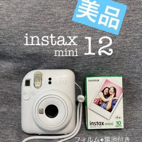 instax mini 12 本体 + フィルム10枚付き