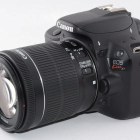 【中古】【外観並級】Canon デジタル一眼レフカメラ EOS Kiss X7 レンズキット EF-S18-55mm F3.5-5.6 IS STM付属 KISSX7-1855ISSTMLK