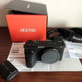 ソニー ミラーレス一眼α6700(ブラック)本体