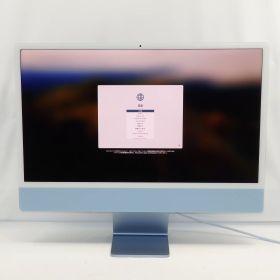 【限定12%OFFクーポン】【 中古 】Apple iMac 2023 MQRQ3J/A M3 メモリ8GB SSD256GB ブルー Sonoma 24インチ 1年保証 【レビュー特典：延長保証】デスクトップパソコン