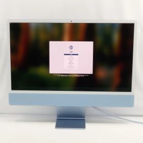 【限定12%OFFクーポン】【 中古 】Apple iMac 2023 MQRQ3J/A M3 メモリ8GB SSD256GB ブルー Sequoia 24インチ 1年保証 【レビュー特典：延長保証】デスクトップパソコン