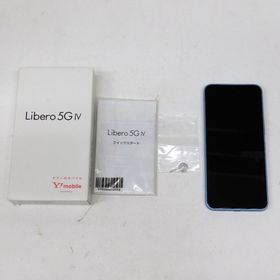 【質みなみ】■Ymobile■ZTE Libero 5G IV A302ZT ブルー 〇■美品