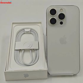 iPhone16 Pro 256GB ホワイトチタニウム MYN13J/A SoftBank版SIM