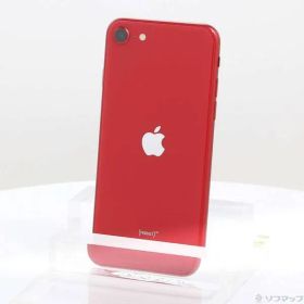 〔中古品〕 iPhone SE 第2世代 128GB プロダクトレッド MXD22J／A SIMフリー【297】