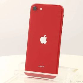 〔中古品〕 iPhone SE 第2世代 128GB プロダクトレッド MXD22J／A SIMフリー【262】