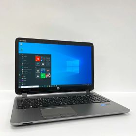 ポイント5倍! Webカメラ付き 中古ノートパソコン Windows 10 テンキー付き 中古パソコン HP ProBook 450 G2 Celeron 3205U 1.5GHz 4GB 新品SSD120GB 無線LAN DVDドライブ Windows10 64ビット OFFICE付き