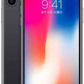 iPhone X 64GB (docomo/スペースグレイ) [MQAX2J/A]（バッテリー劣化） 携帯電話