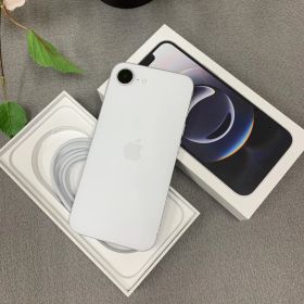 バッテリー純正 100% iPhone 16e 128GB ホワイト 国内版SIMフリー送料無料