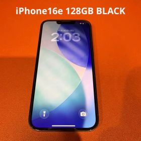 Apple iPhone 16e ブラック 本体 128GB SIMフリー端末