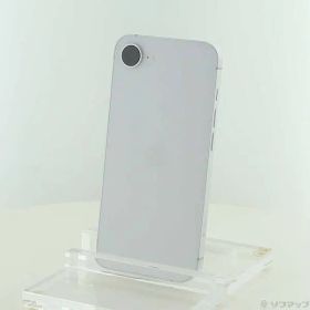 〔展示品〕 iPhone16e 256GB ホワイト MD1W4J／A SIMフリー【258】