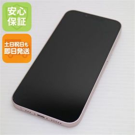 アイフォーン(iPhone)の超美品 SIMフリー iPhone13 512GB ピンク M000(スマートフォン本体)