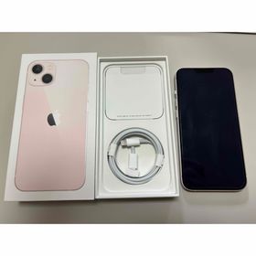 アイフォーン(iPhone)のアップル iPhone13 128GB ピンク(スマートフォン本体)