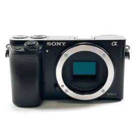 ソニー SONY α6000 ボディ ILCE-6000 B ブラック デジタル ミラーレス 一眼カメラ 【中古】
