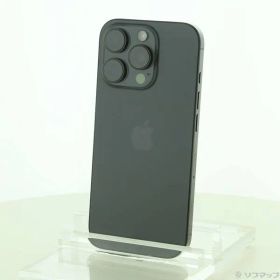 〔中古品〕 iPhone16 Pro 128GB ブラックチタニウム MYMV3J／A SIMフリー【276】