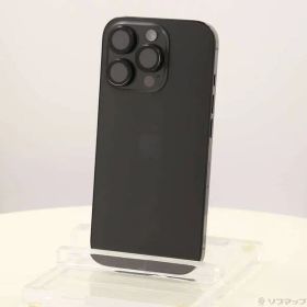 〔中古品〕 iPhone16 Pro 256GB ブラックチタニウム MYN03J／A SIMフリー【258】