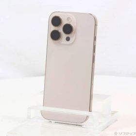 〔中古品〕 iPhone16 Pro 256GB デザートチタニウム MYN23J／A SIMフリー【258】