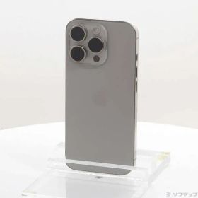 〔中古品〕 iPhone16 Pro 256GB ナチュラルチタニウム MYN33J／A SIMフリー【349】
