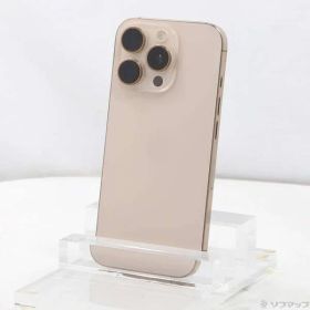 〔中古品〕 iPhone16 Pro 256GB デザートチタニウム MYN23J／A SIMフリー【344】