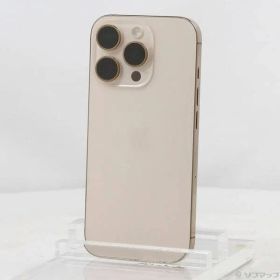 〔中古品〕 iPhone16 Pro 256GB デザートチタニウム MYN23J／A SIMフリー【262】