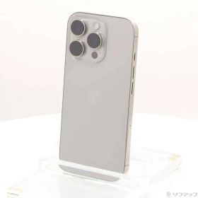 〔中古品〕 iPhone16 Pro 256GB ナチュラルチタニウム MYN33J／A SIMフリー【262】