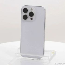〔中古品〕 iPhone16 Pro 256GB ホワイトチタニウム MYN13J／A SIMフリー【305】