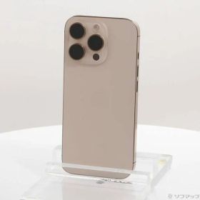 〔中古品〕 iPhone16 Pro 256GB デザートチタニウム MYN23J／A SIMフリー【276】