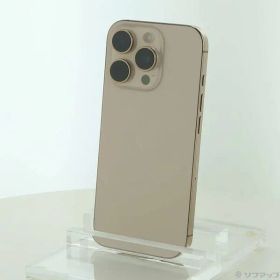 〔中古品〕 iPhone16 Pro 256GB デザートチタニウム MYN23J／A SIMフリー【258】