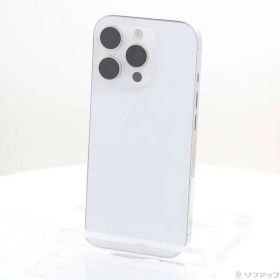 〔中古品〕 iPhone16 Pro 256GB ホワイトチタニウム MYN13J／A SIMフリー【262】
