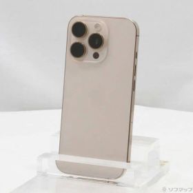 〔中古品〕 iPhone16 Pro 256GB デザートチタニウム MYN23J／A SIMフリー【349】