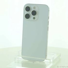 〔中古品〕 iPhone16 Pro 256GB ホワイトチタニウム MYN13J／A SIMフリー【377】